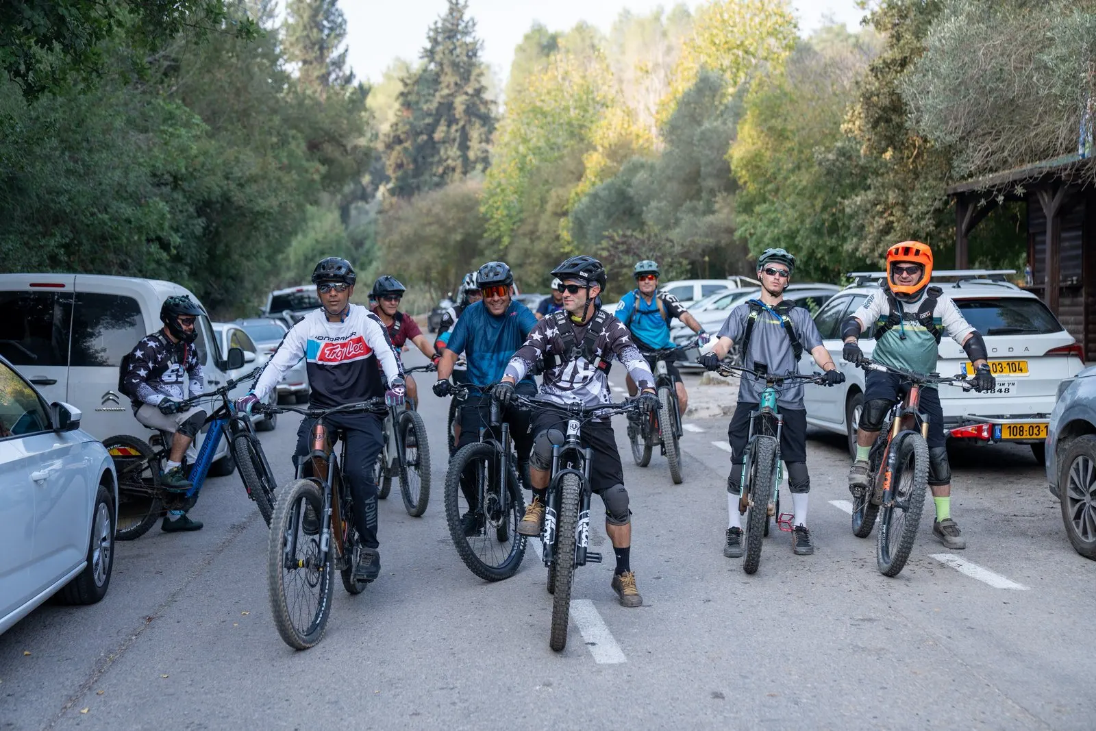 מפגש רכיבה של קהילת MONDRAKER ישראל