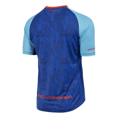 JERSEY SHORT SLEEVE ROUST MONDRAKER BY GIRO BLUE MOUNTAINS, תמונה 2